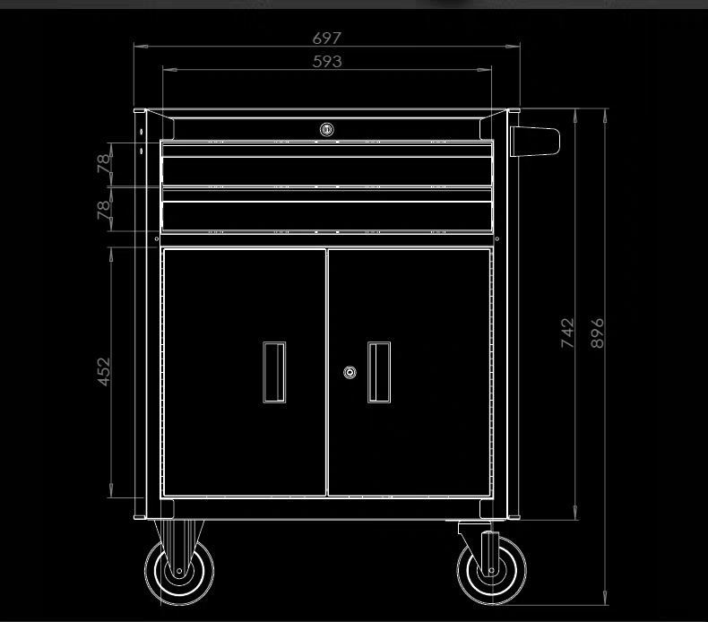 商品描述系列世达工具车类型手推工具车车体尺寸770*470*896加工定制