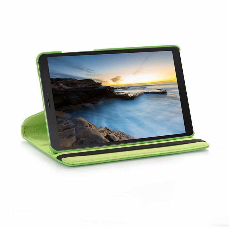 4寸平板保护套 taba2019荔枝纹旋转外壳t290/295皮套