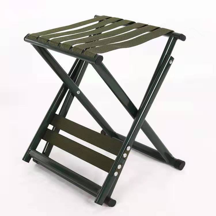 扁45#穿丝马扎军工折叠靠背马扎凳写生凳钓鱼椅便携式折叠马扎