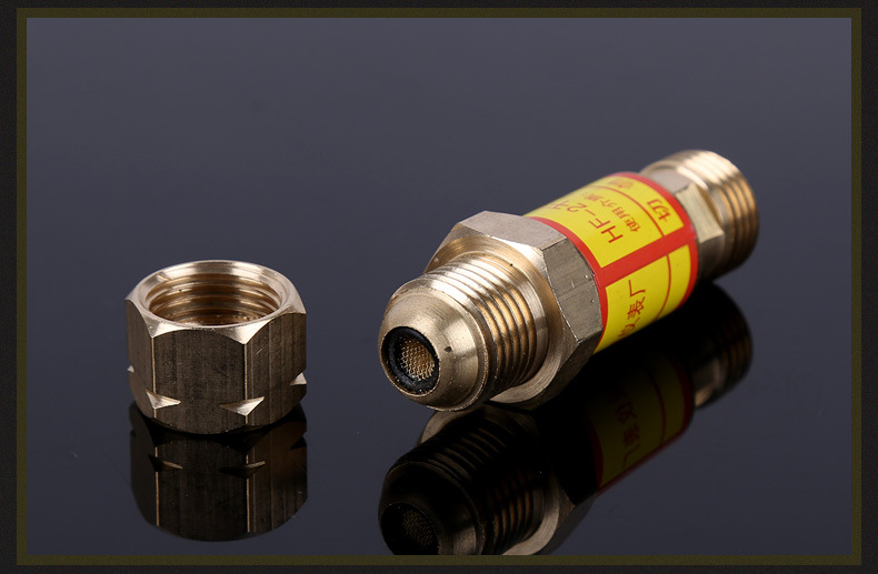 现货供应干式氧气乙炔回火防止器 割炬用回火阀 止火阀回火器批发