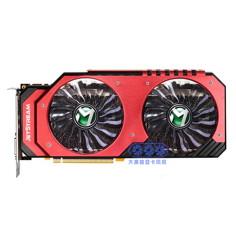 适用于palit同德/铭瑄 gtx960巨无霸970980 980ti追风系 显卡风扇