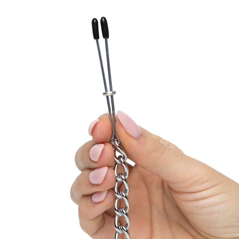 红色源乳夹阴蒂夹情趣用品调教刑具