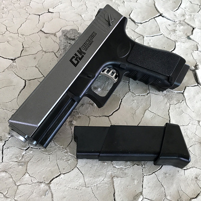 格弹射玩具水弹枪儿童玩具自动电动枪 可连发回膛格弹射玩具宜佳