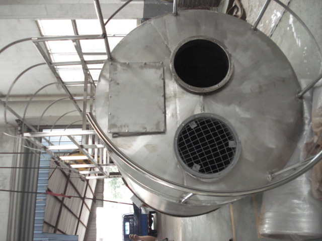 重晶石粉不锈钢储料罐3000l定制 氧化钙大型料斗 活性炭储存料桶