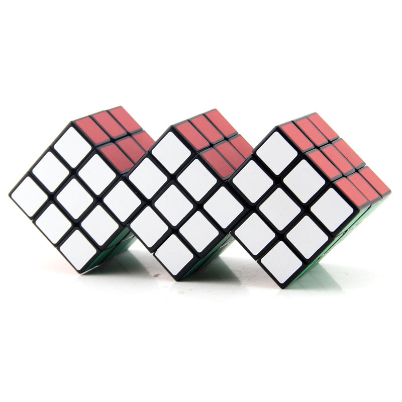 三连体三阶魔方异形趣味益智diy捆绑限转3阶3连体体魔方玩具批发