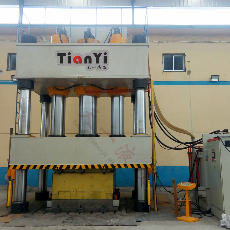 2000吨玻璃钢化粪池热压机 旱厕改造smc瓮式化粪池成型四柱液压机