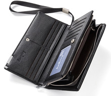 Fashion Mens Wallets Clutch Wallet  Male Cards Holder Purses