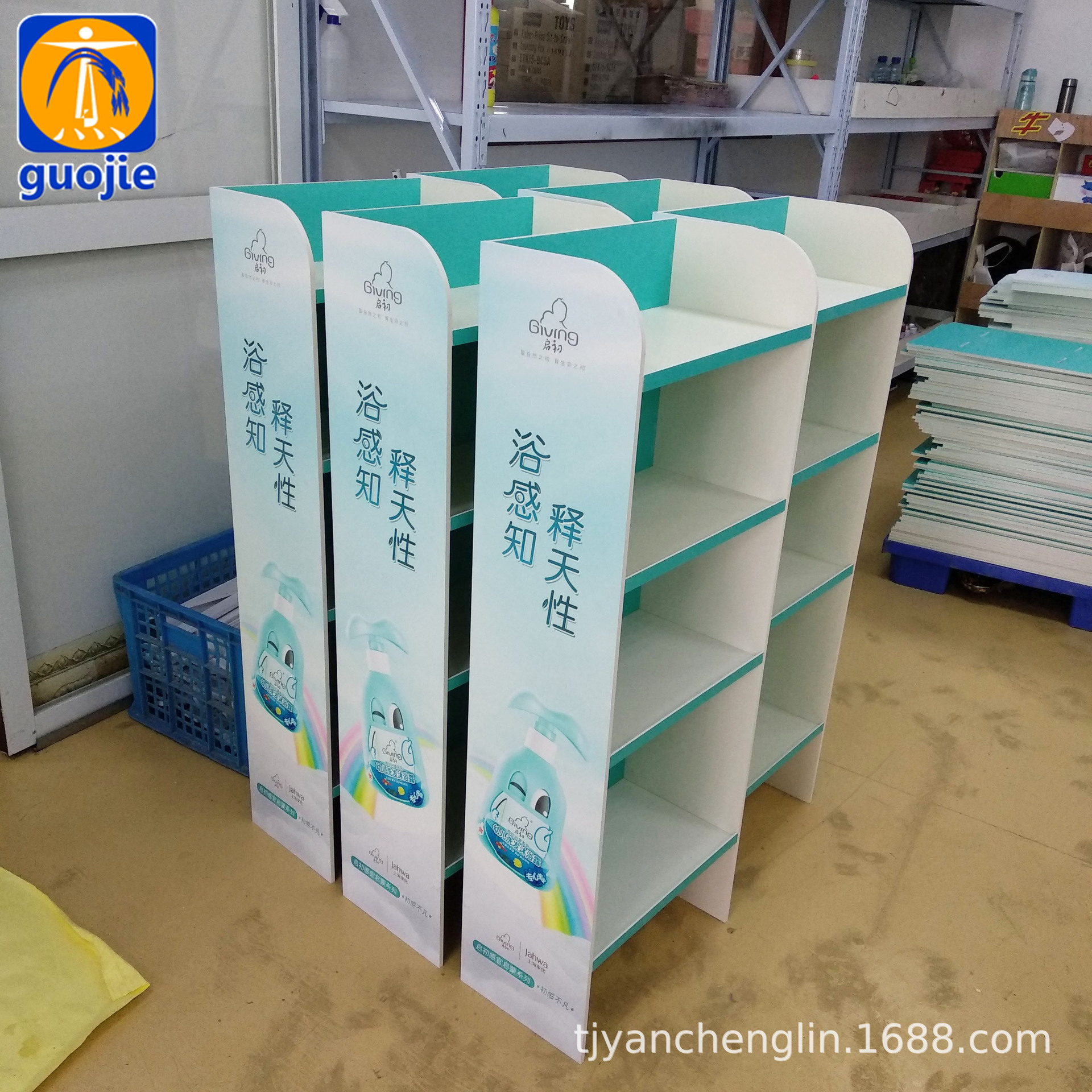 工厂供应 pvc雪弗板道具货架超市陈列架制作产品展示盒 量大优惠