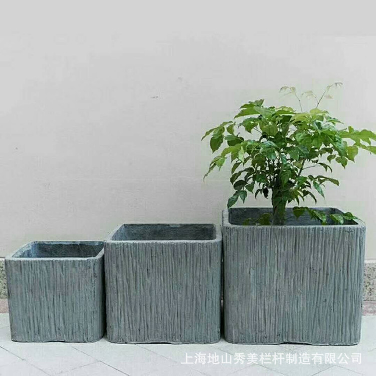 水泥清水混凝土花盆混凝土小工艺品定做上海清水混凝土小工艺