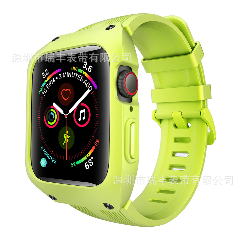 适用苹果手表123456代apple iwatch苹果手表套分体保护套苹果表带
