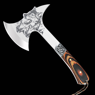 战狼斧榔头斧刀斧子户外野营消防斧头工兵作战斧多功能防身开山斧