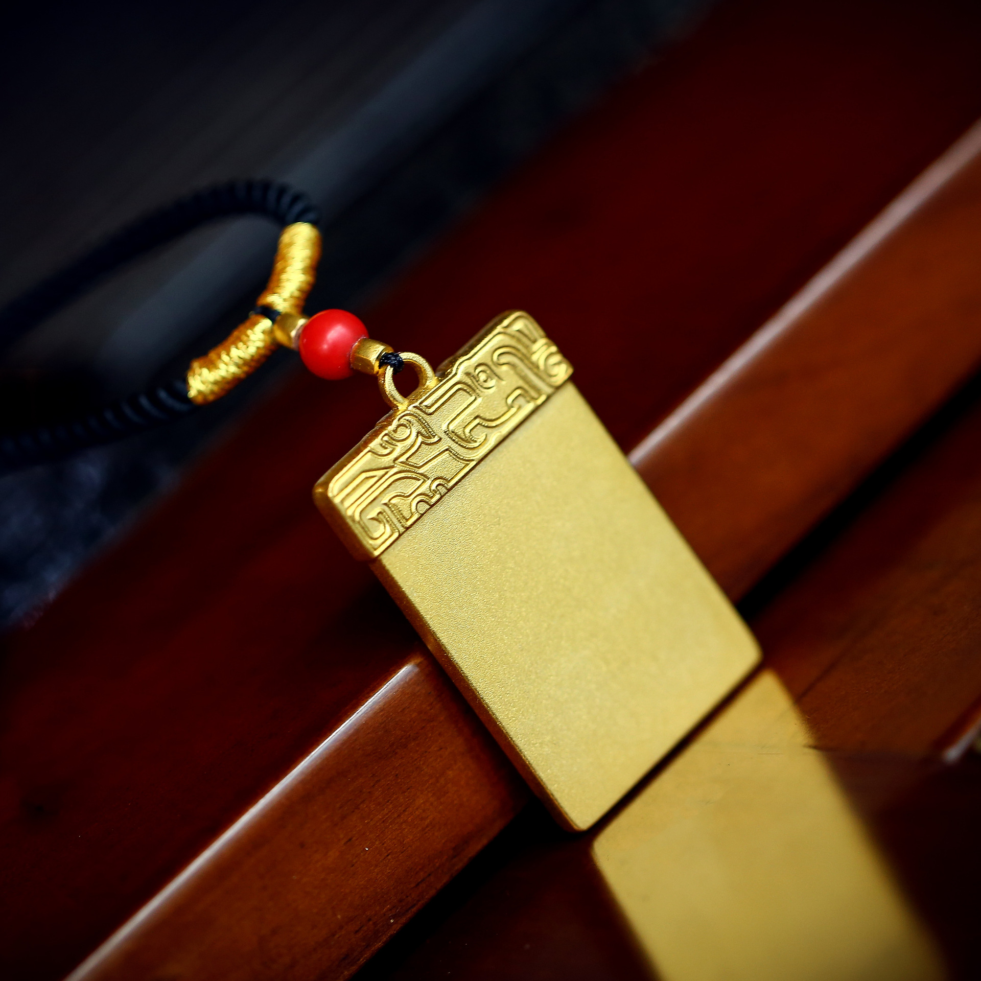 古法黄金传世之宝/平安百福牌/无事牌/黄金工厂直销批发定制