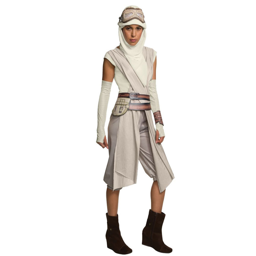 蕾伊cosplay star wars 星球大战原力觉醒 舞会派对服装