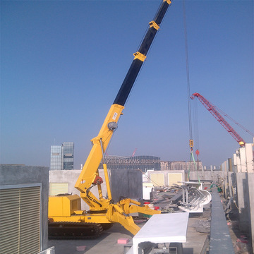 电力工业专用折叠轮式吊车履带行走18吨蜘蛛吊出口品质