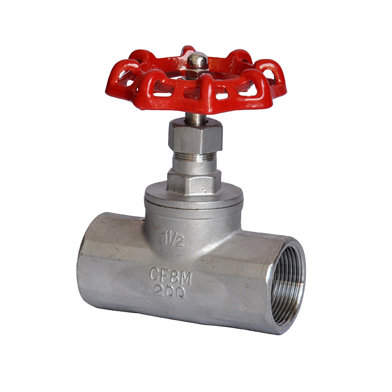 不锈钢截止阀丝扣304316内螺纹4分6分j11w截止阀dn25厂家定制