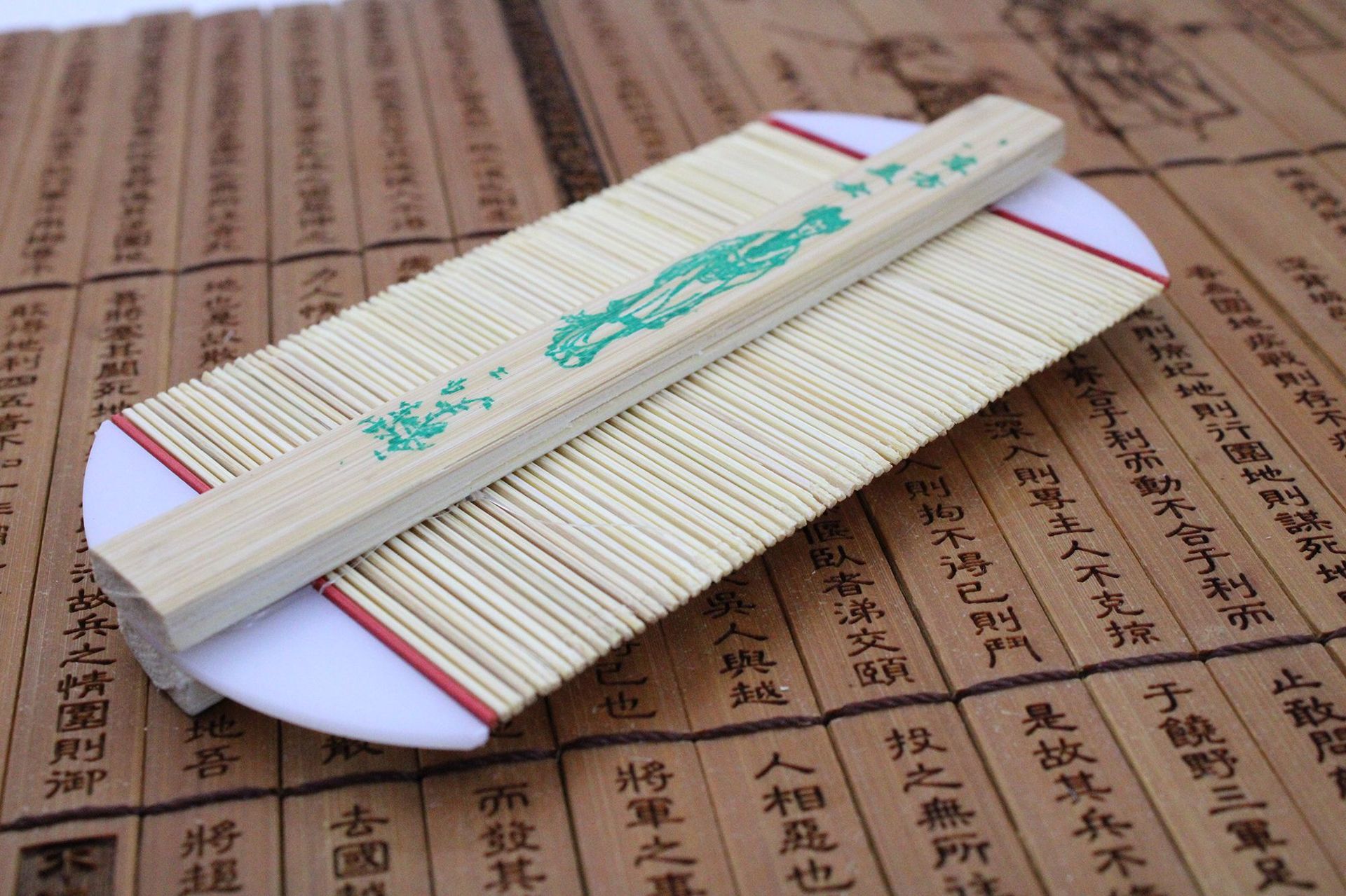 竹篦梳密齿篦子梳梳子批发定制刻字虱子梳造型竹篦梳子厂家直销