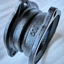 厂家现货批发排水用柔性铸铁管件b型套袖 球墨铸铁排水管管件