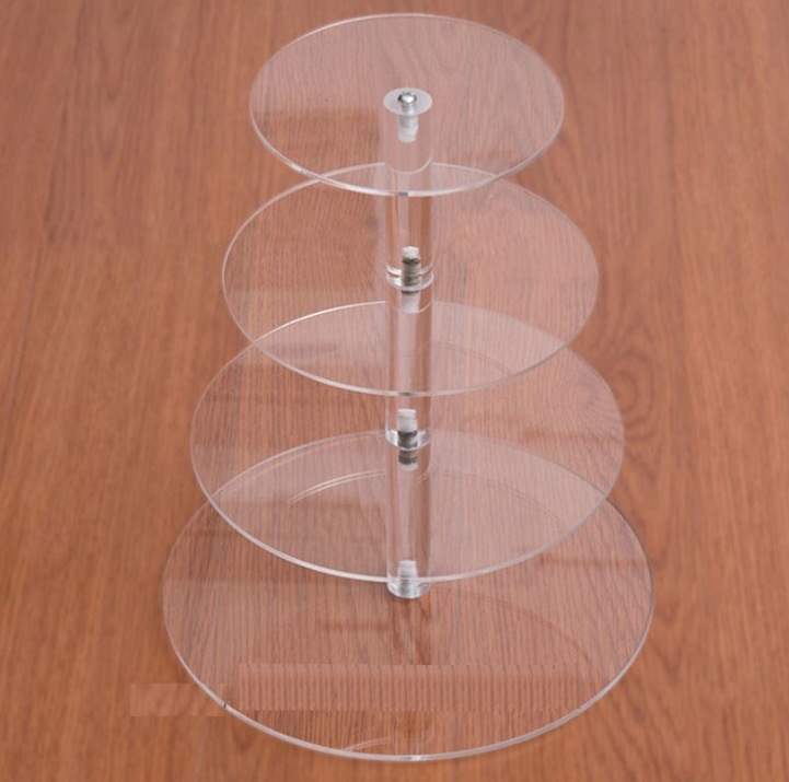 亚克力棒棒糖架子lollpop display多层圆形插孔拆装糖果架推推乐