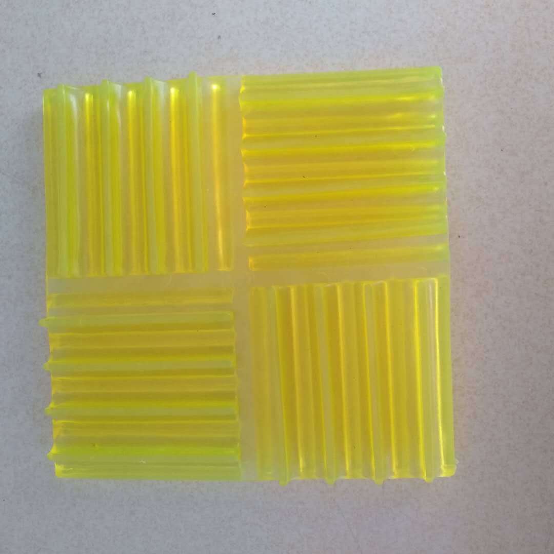 空调黄色橡胶减震垫熟胶减振垫风盘风机吊柜水泵减振垫