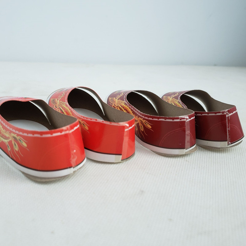 纸扎成品小鞋婴灵纸童鞋男孩女孩纸鞋烧纸纸钱祭祀上坟寒衣节忌日