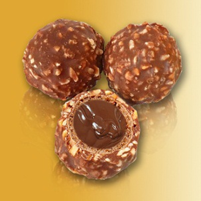 巧之金沙球巧克力金球巧克力金沙四层夹心巧克力