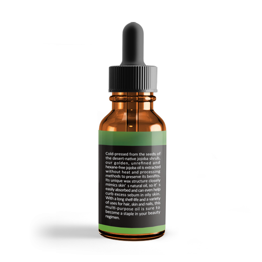 跨境30ml 霍霍巴油补水保湿身体按摩精油面部护理荷荷