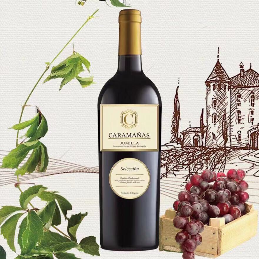 西班牙原装原瓶进口红酒皇家7号干红葡萄酒750mldo级婚庆礼品包邮