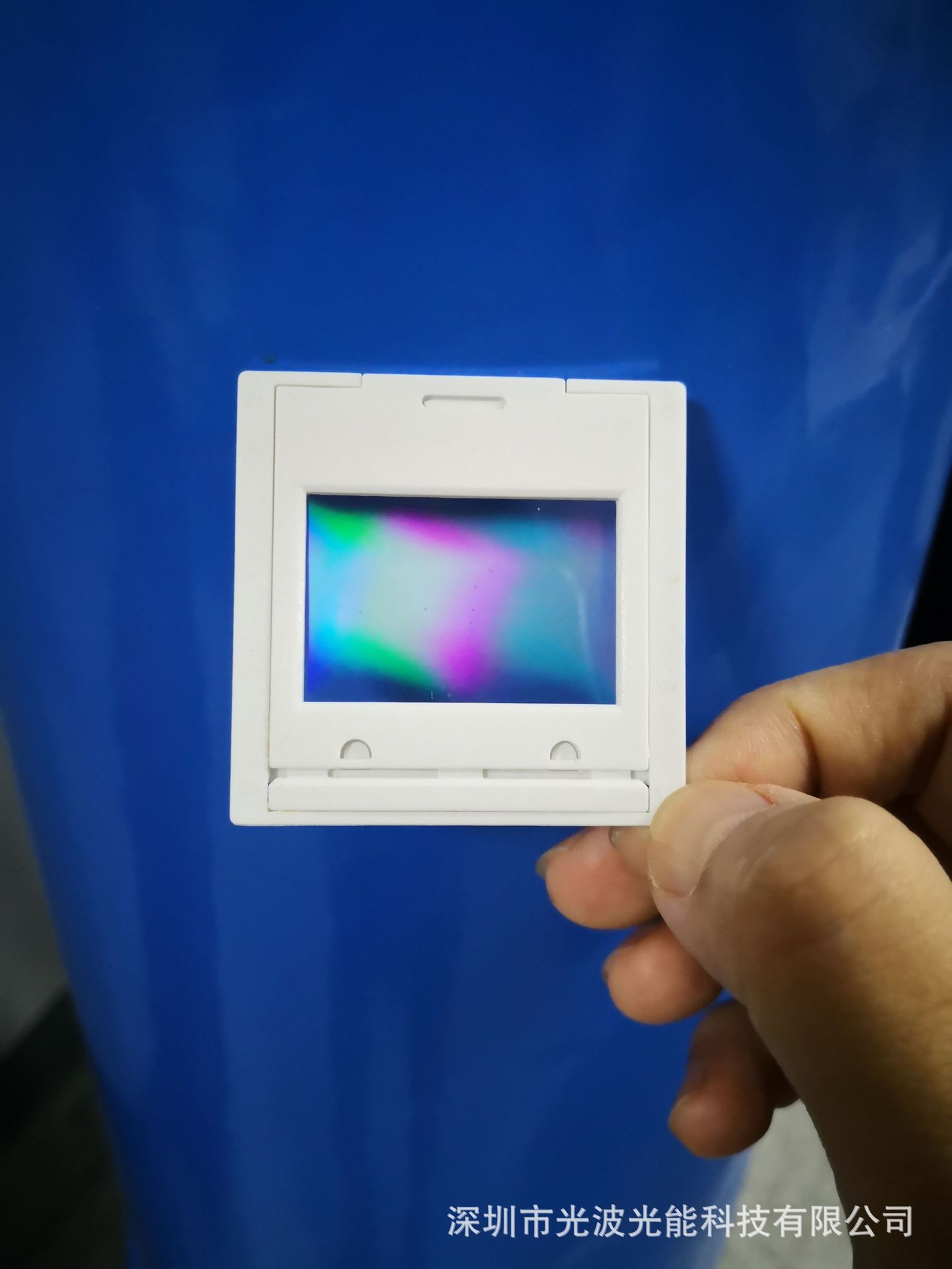 pet光栅片 光栅膜  衍射光栅  50*50mm塑料光栅 教学实验产品