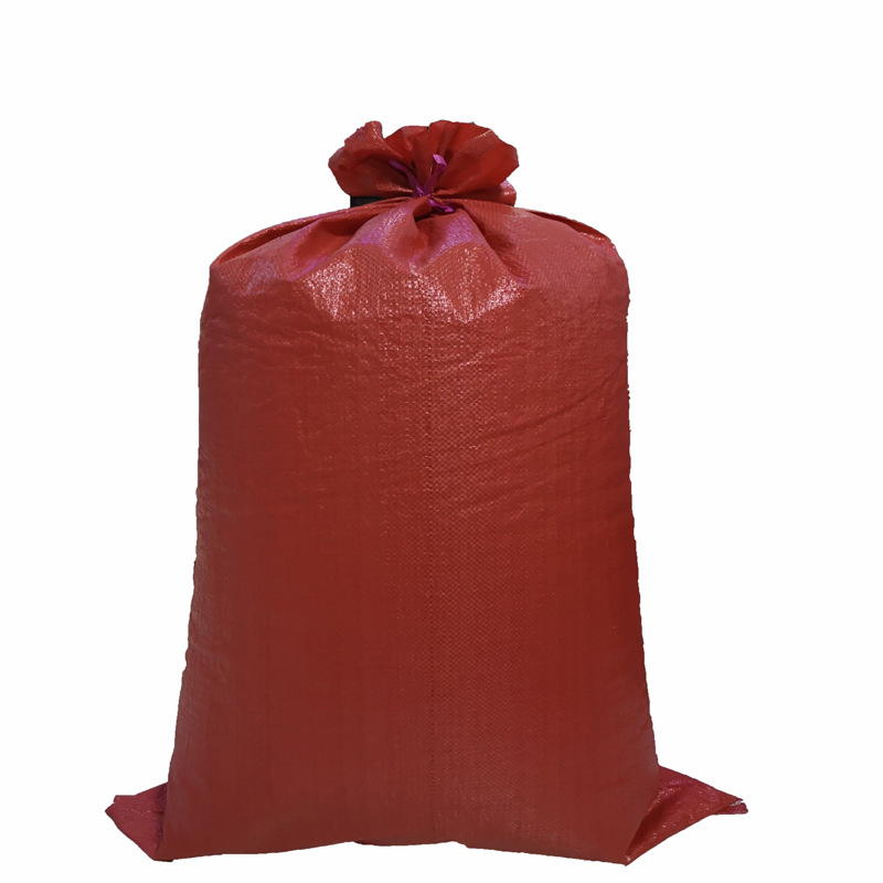 厂家直销 pp塑料加厚红色编织袋 蛇皮袋子打包用 可印刷定做批发