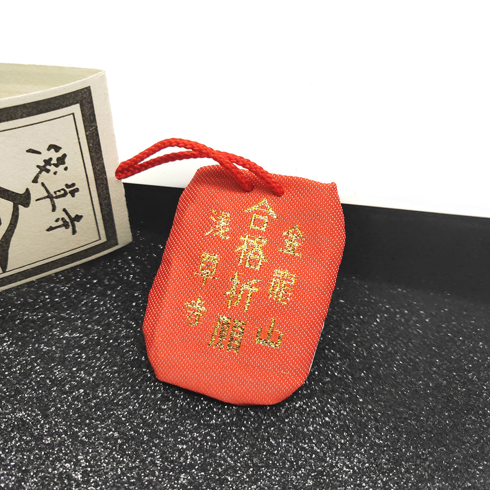 日本金龙山浅草寺雷门合格御守护 平安护身符招财开运红绳挂件