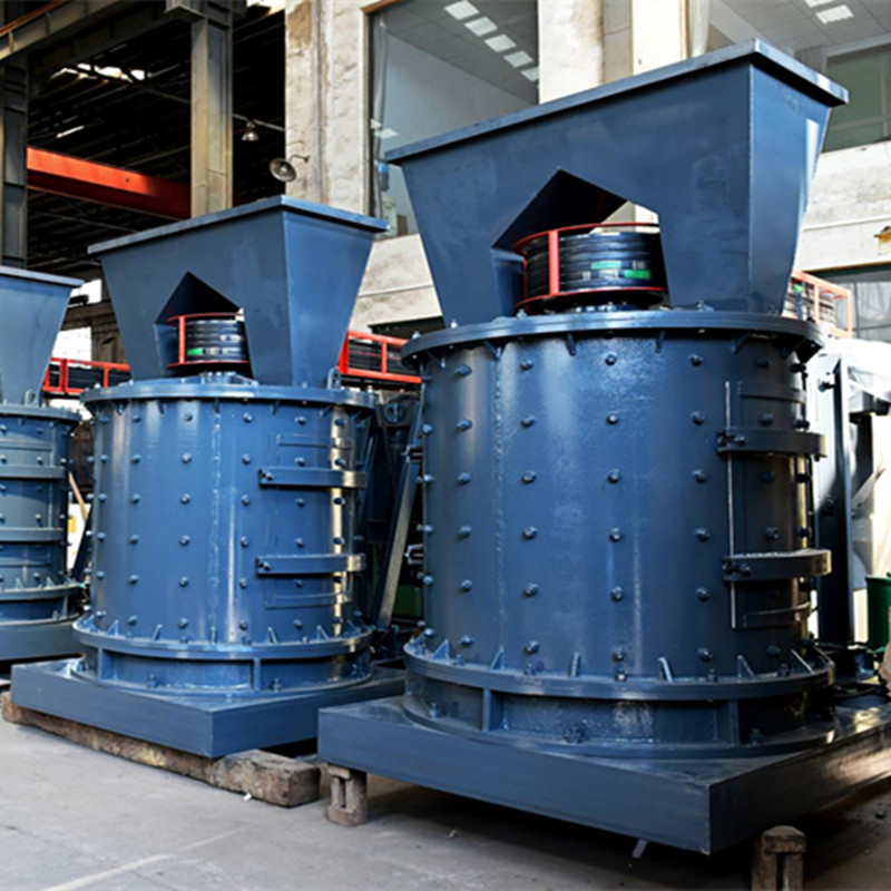 1000型立轴式制砂机耐火材料高效细碎破碎机鹅卵石制沙机生产线