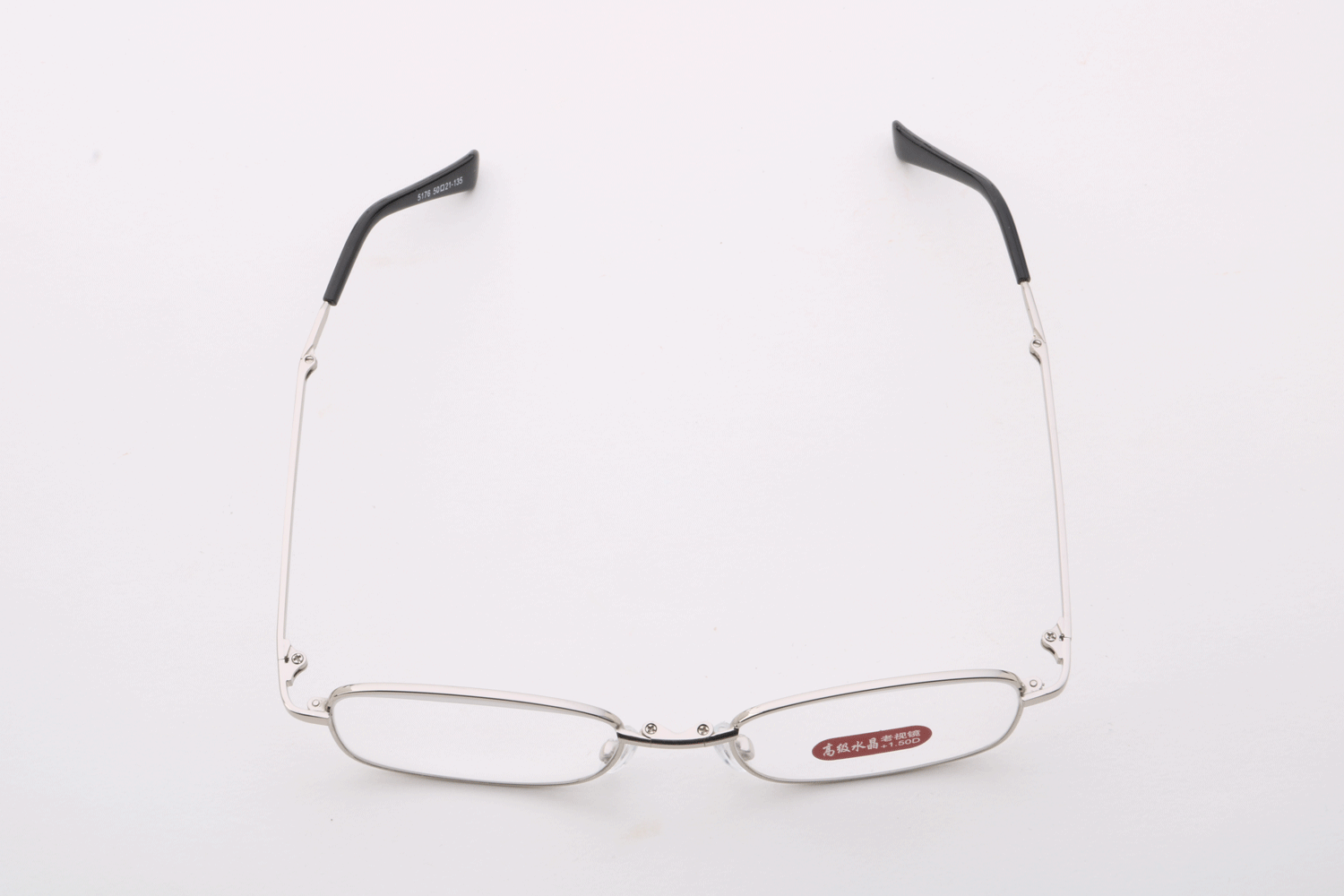 水晶镜片老花镜男士老花镜折叠耐用高档便携舒适防疲劳老花眼镜