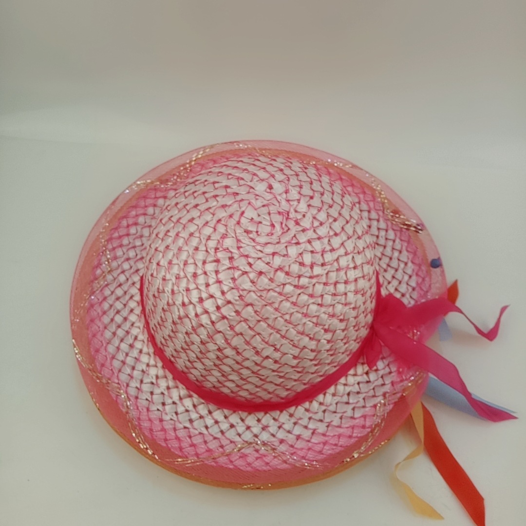 帽子儿童混搭款夏季遮太阳帽子彩色2元店小商品百货帽子两元店