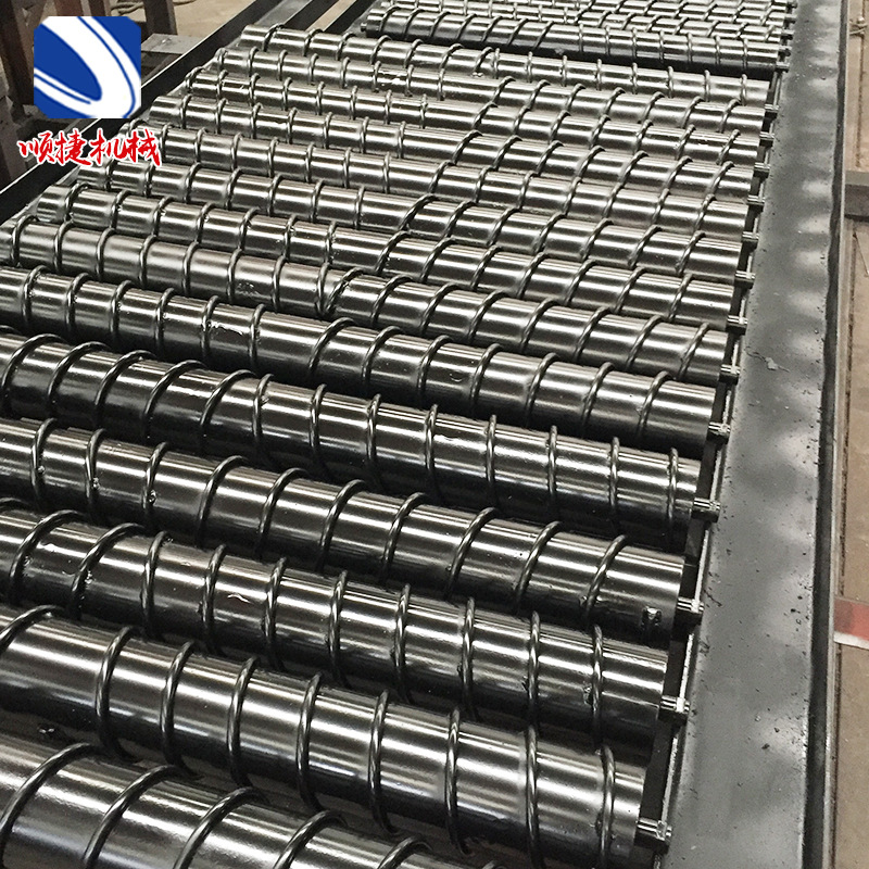 顺捷厂家生产输送机梳型托辊螺旋托辊梳型清扫托辊可专业定制