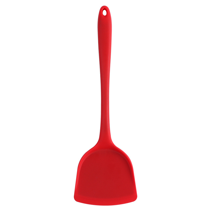 Silicone Spatula Kitchen Cooking Utensils Non-Stick Pan Special High Temperature Resistant Spatula Kitchenware Shovel Cross-Border Hot Hot Sale