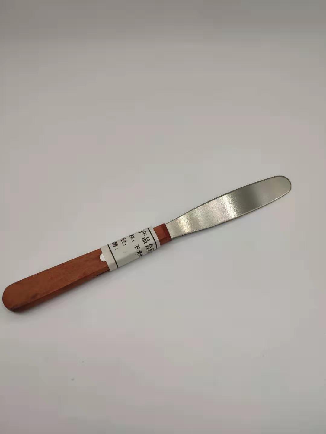 口腔牙科工具 石膏调拌刀木柄不锈钢调刀 石膏印膜调拌刀牙科材料