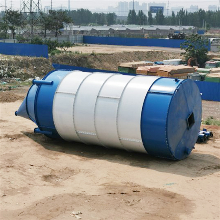 片状水泥罐200吨组装式石灰储料仓 分体式水泥仓搅拌站石灰预存罐