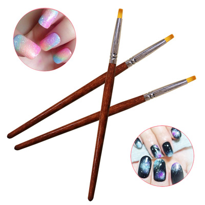 美甲渐变笔渐变晕染搓搓笔渐变美甲笔戳戳笔圆头星空笔光疗甲