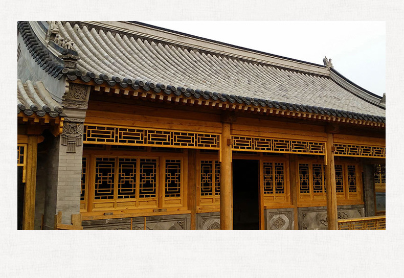 厂家批发仿古瓦 青瓦厂家 古建小青瓦 古建筑四合院粘土装饰青瓦