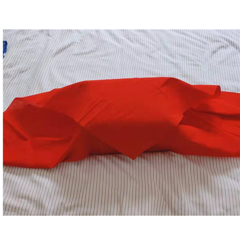 殡葬用品骨灰盒包布 盖布骨灰盒配件纯棉红布 磨毛红布专业批发