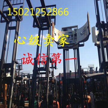 二手平抱夹叉车 软抱夹内燃车 废料夹 圆纸夹叉车 叉车夹具-阿里巴巴