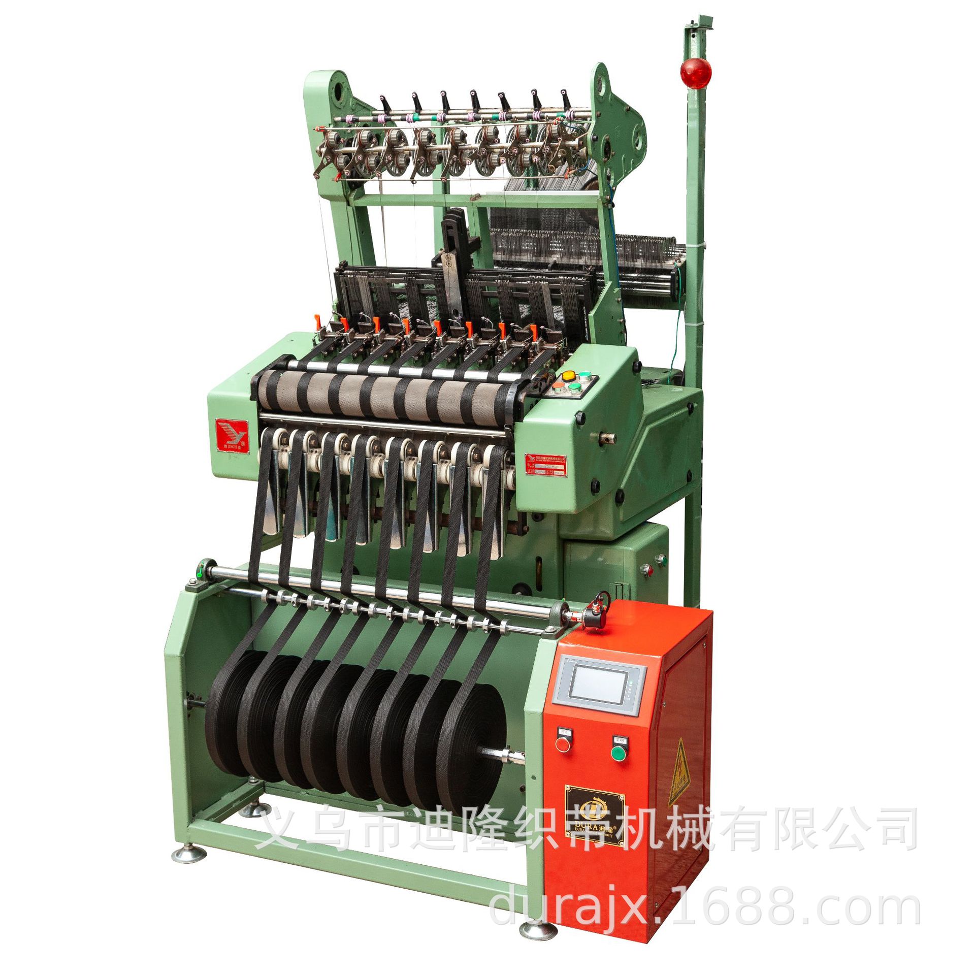 迪隆科技 智能织带机械dl889系列智能收卷机织带卷带机盘带机