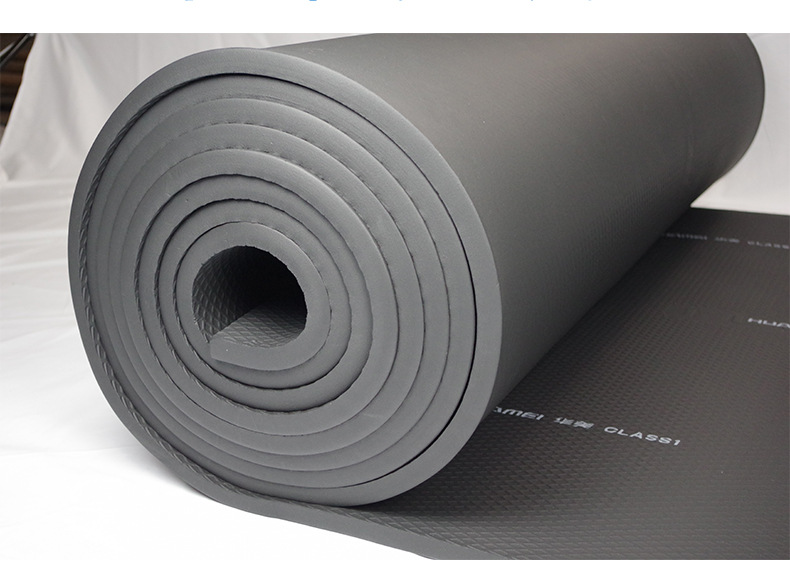 华美橡塑板 b1级阻燃浮雕板 工业家用橡塑保温材料 环保橡胶板材