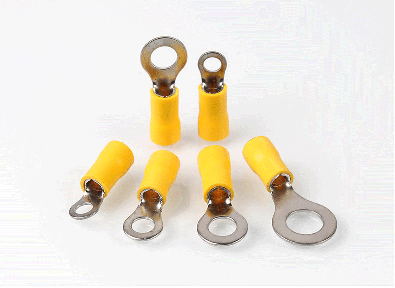 25-12绝缘端子o型压线鼻铜鼻子冷压端子1000只