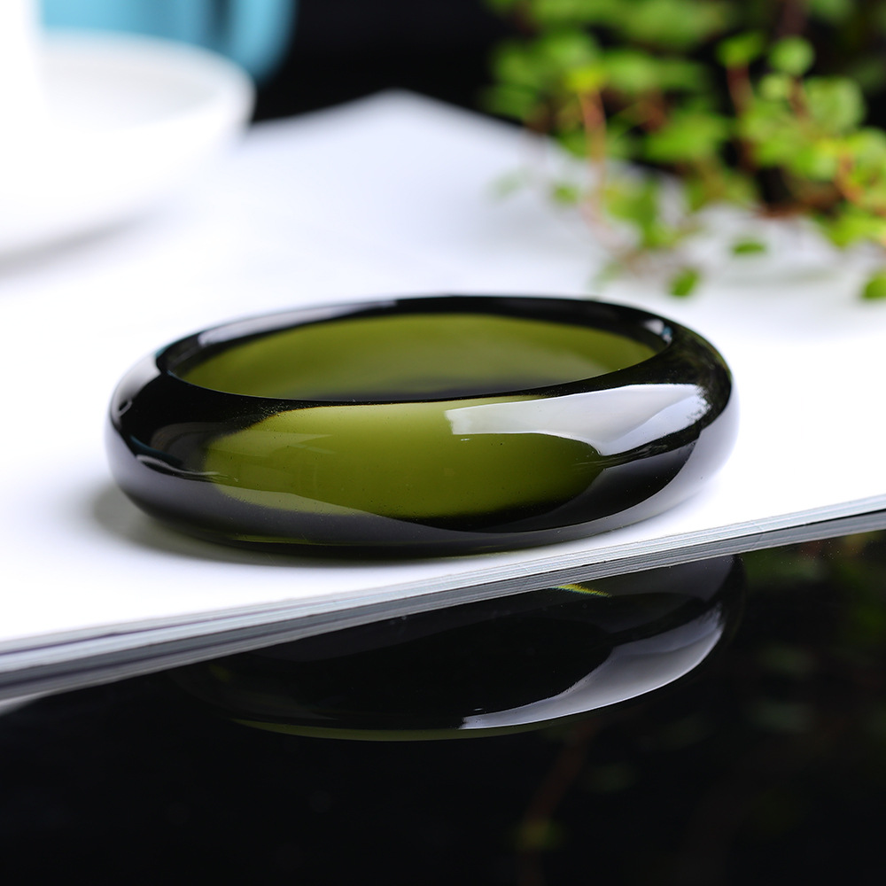 民族风2021年春季陨石玻璃手镯 新潮款时尚ol男女款陨石玻璃手镯