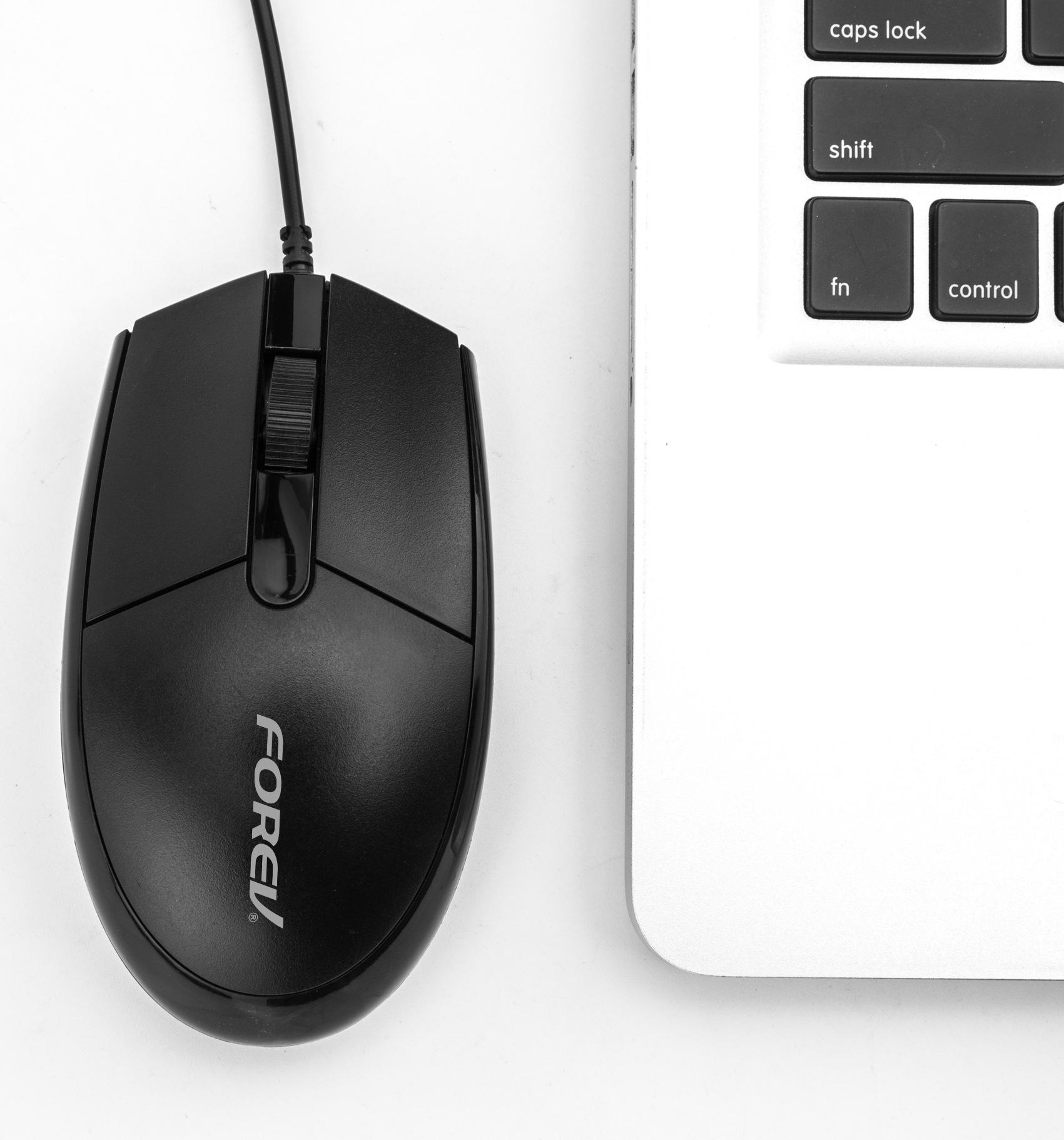 fv132 有线商务光电鼠标时尚经典台式笔记本电脑办公鼠标批发外贸