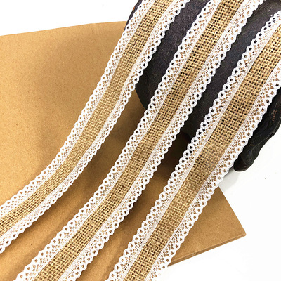 幼儿园作品边框包边麻布蕾丝花边辅料装饰环创布置教室diy新包邮