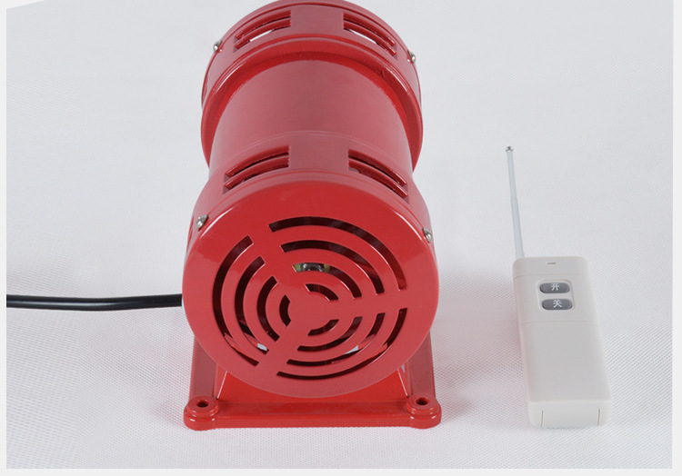 ms-490 双向高分贝船舶遥控报警器大功率风螺马达报警器矿山爆破