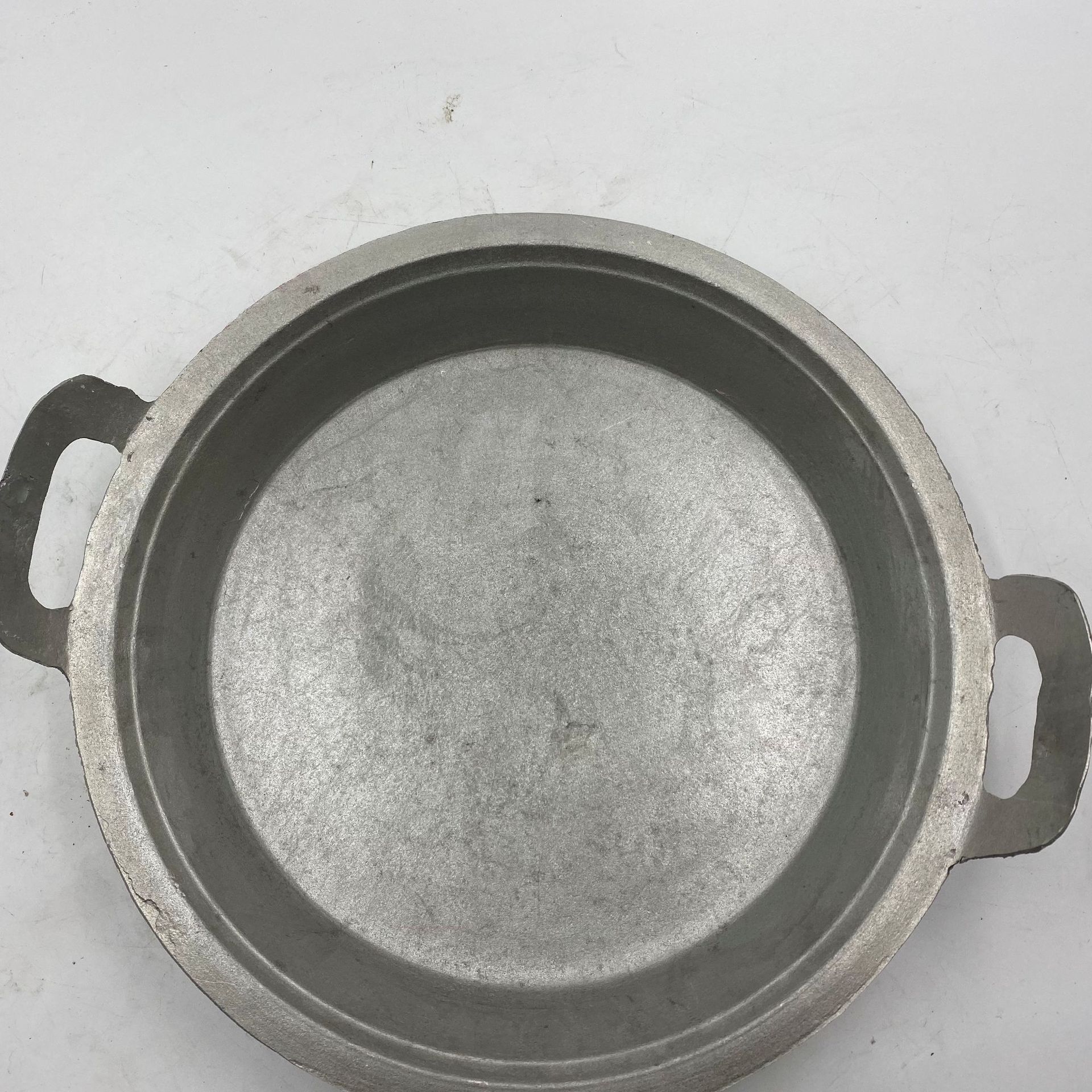 铝锅方便加厚饼铛老式铝平锅水洗家用铝鏊子平底锅耐用烙馍传统