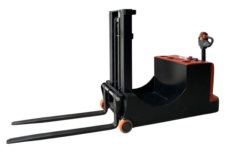 5/1吨全电动步行无腿配重式液压升高装卸车电瓶升降堆高车叉车